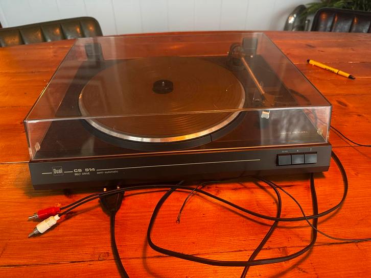 Dual CS 514 platenspeler, Audio, Tv en Foto, Platenspelers, Zo goed als nieuw, Dual, Automatisch, Ophalen