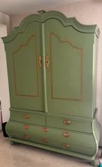 Antiek kabinet, groen., Ophalen of Verzenden