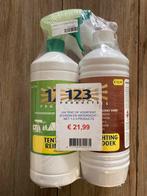 123 products (Tent reiniger/waterdicht), Ophalen, Zo goed als nieuw