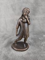 Bronzen "Duimend Sofietje" beeldje van Janneke Ros, Ophalen of Verzenden, Gebruikt, Mens