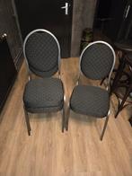 3 Stapelbare zaalstoelen – €10 per stuk, Ophalen, Gebruikt, Grijs, Vijf, Zes of meer stoelen