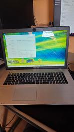 Asus laptop i7 en 17inch, Computers en Software, Windows Laptops, Met videokaart, 2 tot 3 Ghz, 8 GB, Intel® Core™ i7 