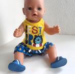 Baby Born kleertjes 3 delige Zwem set Jongen Babyborn, Kinderen en Baby's, Speelgoed | Poppen, Ophalen of Verzenden, Zo goed als nieuw