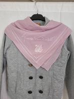 Mooie jaren '70/'80 sjaal merk Gloria van der Bilt 61x61 cm, Maat 38/40 (M), ., Ophalen of Verzenden, Zo goed als nieuw