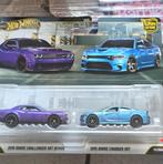Hot Wheels 2018 Dodge Challenger & 2015 Dodge Charger, Ophalen of Verzenden, Nieuw