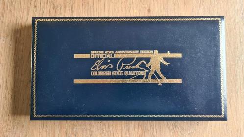 25th Anniversary muntset Elvis Presley, Postzegels en Munten, Munten | Amerika, Setje, Noord-Amerika, Ophalen of Verzenden