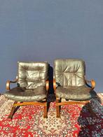 Retro vintage Deens design fauteuils, Ingmar Relling, stoel, Huis en Inrichting, Gebruikt, Vintage, Ophalen of Verzenden, Retro vintage design