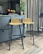 Barkrukken set Rohé Noordwolde '60s vintage, Ophalen, Gebruikt, Hout