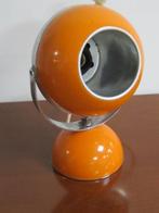 Vintage kogellamp / bollamp space age oranje, Verzenden, Huis en Inrichting