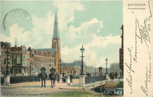 (379-071-007) Rotterdam Provenierssingel, Verzamelen, Ansichtkaarten | Nederland, Zuid-Holland, Voor 1920, Verzenden