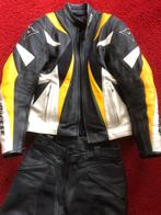 Leren combi motorpak, Motoren, Kleding | Motorkleding, Ophalen, Tweedehands, Combipak