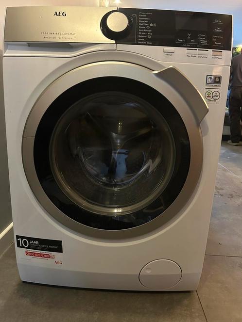 Wasmachine aeg 9 kilo 1600toeren, Witgoed en Apparatuur, Wasmachines, Gebruikt, Voorlader, 8 tot 10 kg, Minder dan 85 cm, 1600 toeren of meer