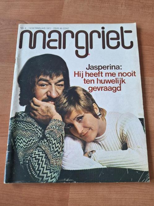 Margriet 1971 Jasperine de Jong Eric Herfst, Boeken, Tijdschriften en Kranten, Gelezen, Overige typen, Verzenden