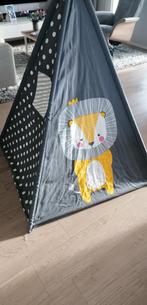 Tipi katoen voor kids met leeuw tekening en raam., Ophalen of Verzenden, Zo goed als nieuw, Overige typen