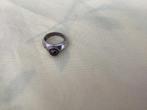 Zilveren ring, Ophalen of Verzenden, Zo goed als nieuw, Zilver, Dame