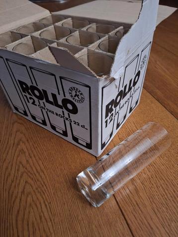 12 stuks vintage Rollo Longdrink Glazen - Nieuw in doos. beschikbaar voor biedingen