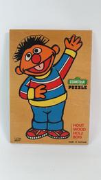 Vintage houten puzzel Sesamstraat, Ernie. CTW 20015. 4C8, Antiek en Kunst, Antiek | Speelgoed, Ophalen of Verzenden