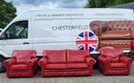 Chesterfield bankstel 3+1+1 origineel Engels met certificaat, Huis en Inrichting, Banken | Bankstellen, Ophalen, Gebruikt, 75 tot 100 cm