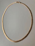 Gouden vintage ketting massief 18 karaat gourmet, Sieraden, Tassen en Uiterlijk, Kettingen, Ophalen of Verzenden, Goud