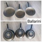 3 Ballarini bakpannen /koekepannen, Huis en Inrichting, Keuken | Potten en Pannen, Ophalen of Verzenden, Zo goed als nieuw, Wok