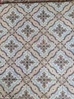 30 st vloertegels,Belgische plavuizen,encaustisch, ca 1920, Ophalen, Gebruikt, Steen of Klei, Minder dan 50 cm