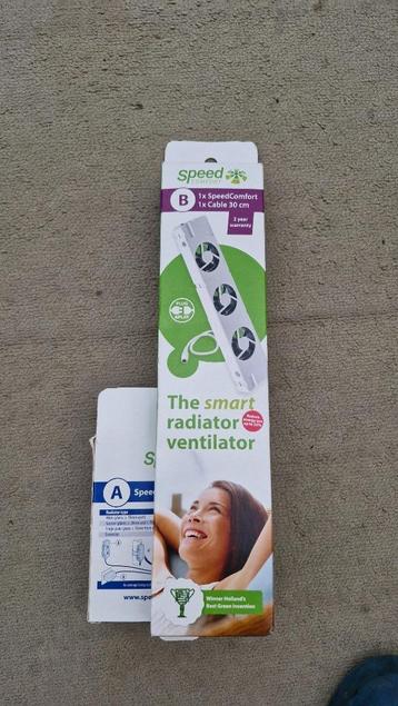 SpeedComfort Radiator ventilator incl adapter/sensor - NIEUW beschikbaar voor biedingen
