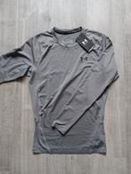 Under Armour compressionshirt met lange mouwen, Kleding | Heren, Sportkleding, Maat 52/54 (L), Under Armour, Nieuw, Ophalen of Verzenden