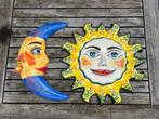 Zon en Maan Tuindecoratie Keramiek Del Rio Salado handmade, Ophalen of Verzenden, Nieuw