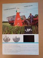 Folder Praktisch en economisch voordeel met de JF hakselaar, Ophalen of Verzenden, Gelezen, Tractor en Landbouw
