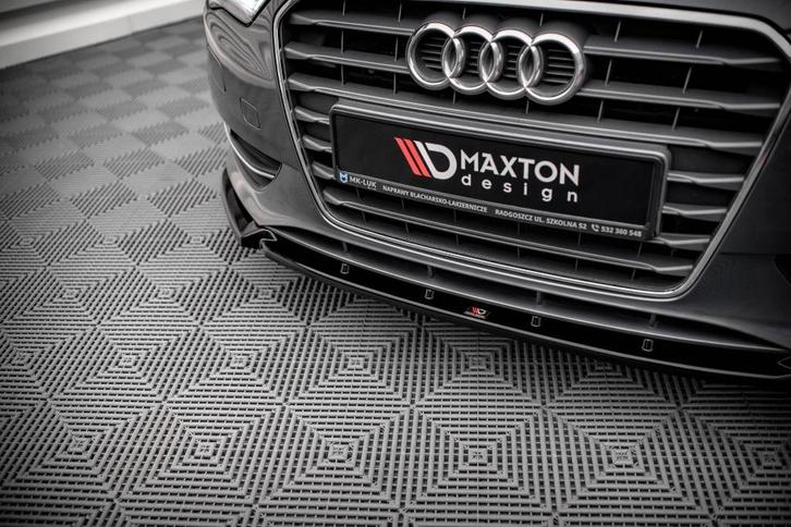 Maxton Design Front Splitter Audi A3 Sportback 8V, Auto diversen, Tuning en Styling, Ophalen of Verzenden