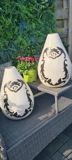 Set mooie vazen, Huis en Inrichting, Ophalen, Zo goed als nieuw, Glas, Minder dan 50 cm