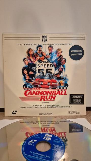 The Cannonball Run Laserdisc beschikbaar voor biedingen