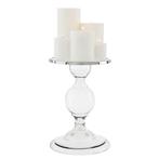 Nieuwe Kandelaar Eichholtz Candle Holder Providence glass L, Kunststof, 25 tot 50 cm, Eichholtz, Nieuw