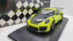 Minichamps Porsche 911 (991.2) GT2 RS 2018 Hell Groen, Hobby en Vrije tijd, Modelauto's | 1:18, Ophalen of Verzenden, Nieuw, Auto