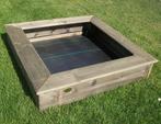 HOUTEN ZANDBAK 100x100 incl deksel kant en klaar geleverd, Ophalen, Nieuw