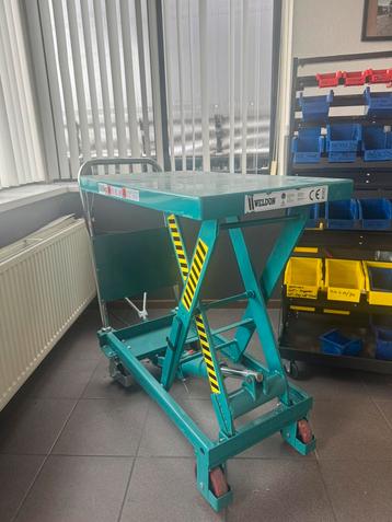 Verrijdbare heftafel WELDON 500kg beschikbaar voor biedingen