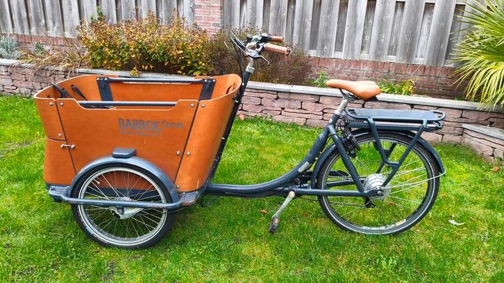 Babboe curve bakfiets, in prima staat!, Fietsen en Brommers, Fietsen | Bakfietsen, Gebruikt, 4 kinderen of meer, Ophalen