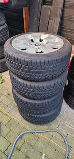 BMW E90/91/92 17 inch velgen met winterbanden, Auto-onderdelen, Banden en Velgen, Ophalen, Gebruikt, Banden en Velgen, 17 inch