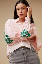 By bar wijde blouse M, Kleding | Dames, Blouses en Tunieken, Ophalen of Verzenden, Zo goed als nieuw, Roze, Maat 38/40 (M)
