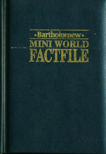 Mini World Factfile - Bartholomew    beschikbaar voor biedingen