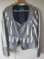 Vintage Christian Lacroix jasje maat 36/smalle 38, Blauw, Ophalen of Verzenden, Zo goed als nieuw, Jasje