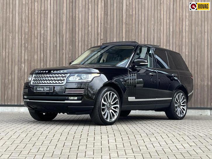 Land Rover Range Rover 5.0 V8 Autobiography, Auto's, Land Rover, Bedrijf, Te koop, 360° camera, 4x4, ABS, Adaptive Cruise Control
