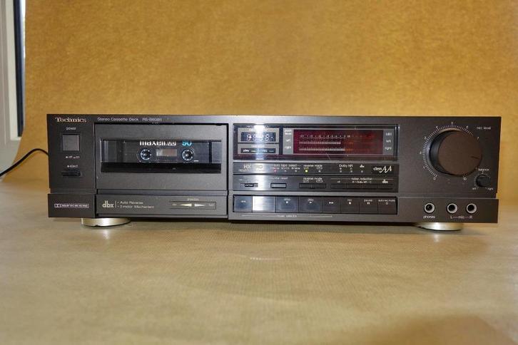 Technics RS-B608R Cassettedeck, Audio, Tv en Foto, Cassettedecks, Enkel, Overige merken, Auto-reverse, Tape counter, Ophalen