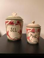 Antieke Art Nouveau potjes uit Frankrijk, Antiek en Kunst, Curiosa en Brocante, Ophalen of Verzenden