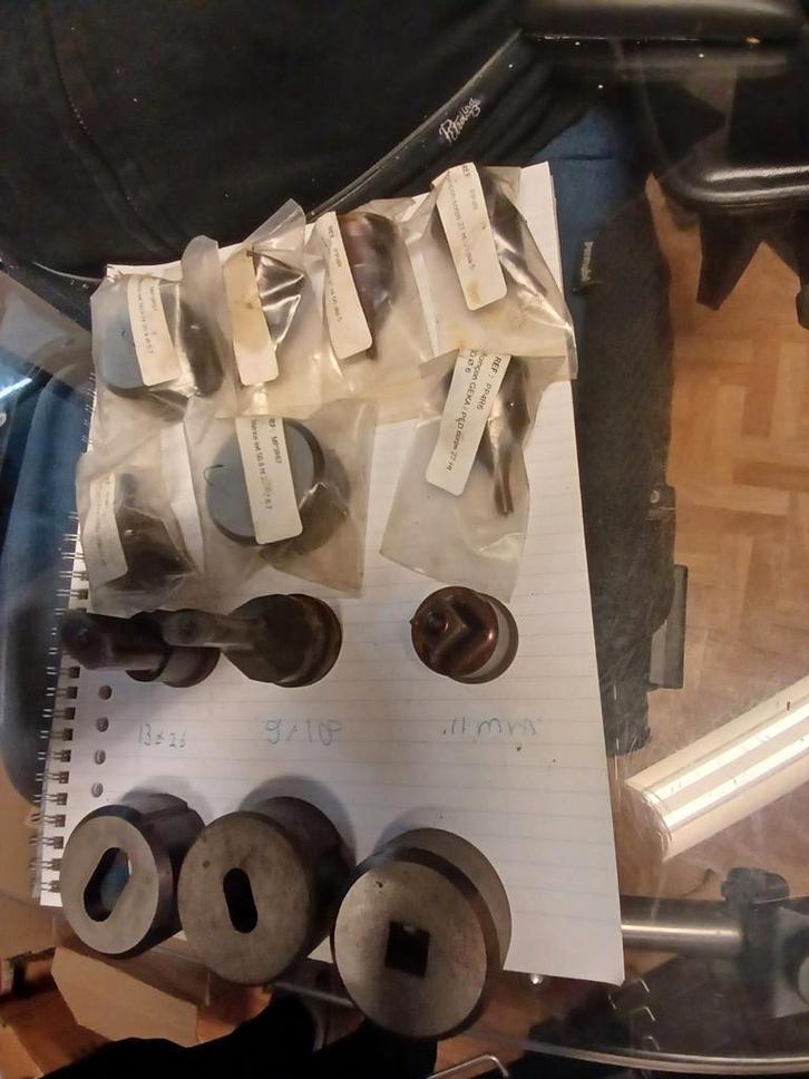 Geka Ponsen en Matrijzen Set, Doe-het-zelf en Verbouw, Gereedschap | Machine-onderdelen en Toebehoren, Nieuw, Ophalen of Verzenden