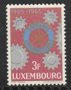 Luxemburg 1965 709 Rotary, Ongebruikt, Postzegels en Munten, Ophalen of Verzenden, Luxemburg, Postfris