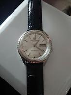 Vintage Seiko 5 Heren Horloge Sportsmatic Deluxe Zie Foto's, Seiko, Staal, Met bandje, Polshorloge