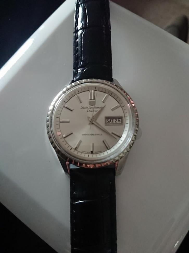 Vintage Seiko 5 Heren Horloge Sportsmatic Deluxe Zie Foto's, Sieraden, Tassen en Uiterlijk, Horloges | Antiek, Polshorloge, Seiko