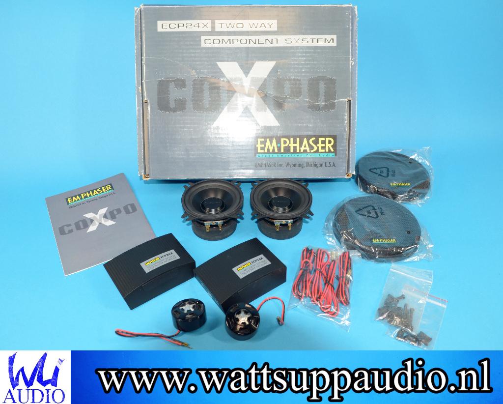 Emphaser ECP24X 2-way component set / speaker 10cm / 4''