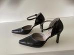 Schoenen Leer Maat 38 Merk DOLCIS, Pumps, Zwart, Ophalen of Verzenden, Zo goed als nieuw